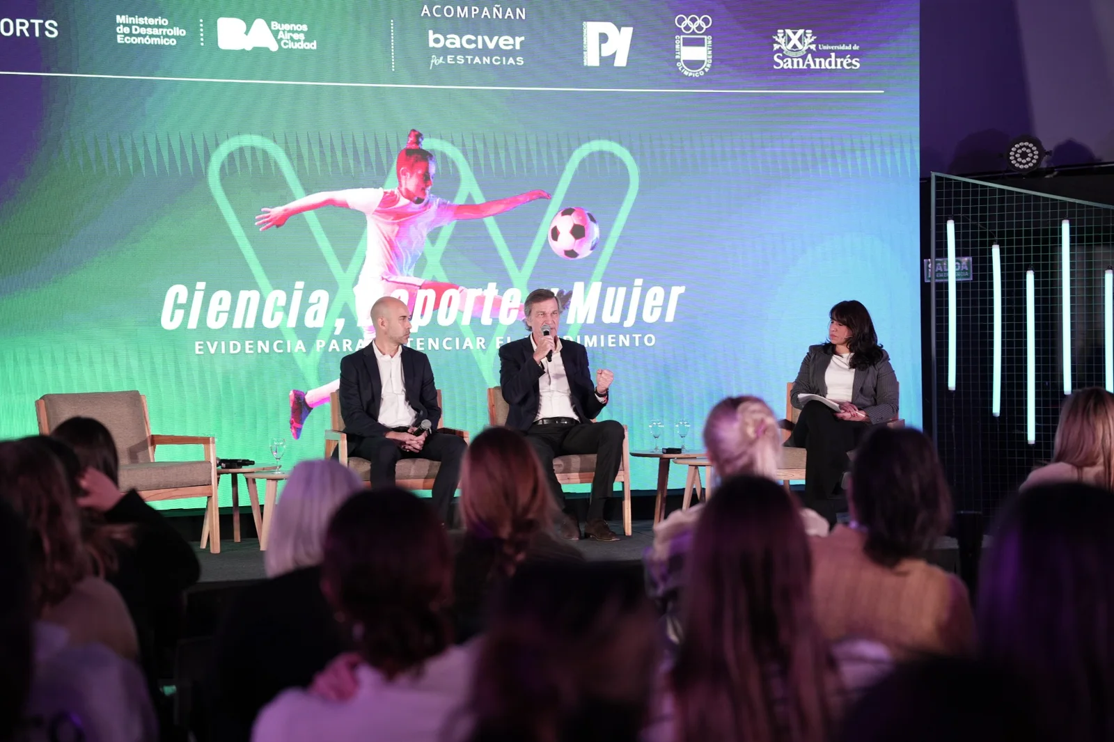 Ciencia, Deporte y Mujer.